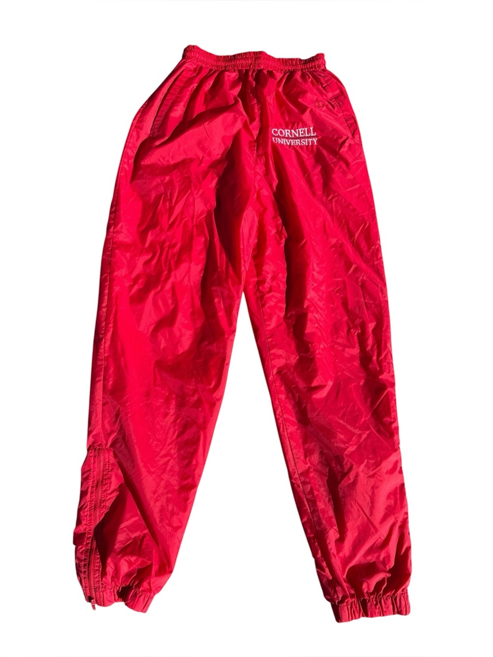 Champion Vintage Cornell University Nylon Jogger Track Pant Women’s Size M